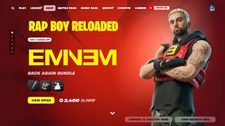 Fortnite Item Shop 7 November 2024 Eminem Back Again Bundle Rap Boy Reloaded