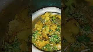 #Aloo Pachi Mirchi Masala Fry#shorts#ytshorts#🥔😋...