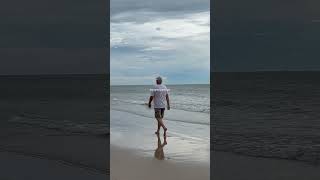 Beautiful Saturday morning walk at the beach 😍 #shortsvideo #travel #thailand #huahin #june2024