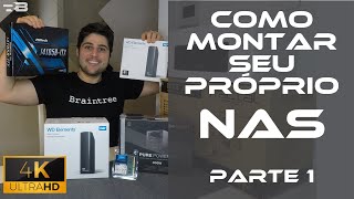 Como montar seu próprio servidor de arquivos/ Custom NAS? [Parte 1][4K][Tecnologia]