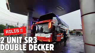 ADA YANG BEDA !! Melihat RILISAN bus ROSALIA INDAH DOUBLE DECKER di laksana ungaran