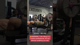 Cross Legged Bench Press Superset