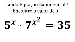 Linda Equação Exponencial ! Consegue Resolver ?