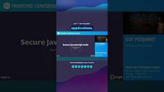 Securing JavaScript: Live Hacking Demo | Guy Podjarny 2017 #FrontZurich #shorts