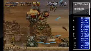 ACA NEOGEO Metal Slug 2 [PS4] 1cc Gameplay Sample