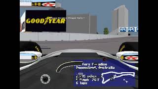 Indy Car Racing 2 (Work in progress vid #8) with Dosbox-Rendition and RReady Rendition Verité @4k