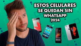 WHATSAPP DEJARÁ DE FUNCIONAR en diferentes celulares - LISTA COMPLETA 2024