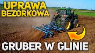 Uprawa bezorkowa pod kukurydzę ✔ John Deere 6170 M & Gruber 3m w AKCJI 2022