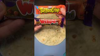 Cadbury Wispa Gold & Toffee Crisp Burrito | You’ve got to try this…🤤