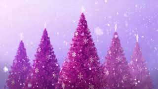 Rotating Pink Christmas Trees featuring music from EpedemicSound