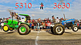 Tractor Tochan New Holland 3630 Vs John Deere 5310 | Tractor Pulls