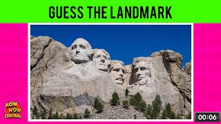 GUESS THE FAMOUS LANDMARKS QUIZ | GUESS THE COUNTRY QUIZ | TRAVEL QUIZ | PARTY QUIZ GAME