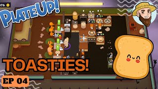 Halloween Toasties! -  Solo Play PlateUp! I Part 4, #toast #plateup #theontariogardener #halloween