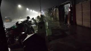 Tonight Rain at Chennai Beach Road