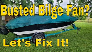 Installing A Bilge Pump And Blower - Sunbird Boat Project Part 5