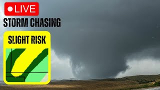 LIVE STORM CHASER: Tracking Monster Supercells In Kansas (Tornadoes Possible)