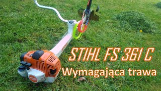 STIHL FS 361 C - koszenie działki wujka #3