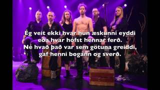 Skálmöld - Að vori (lyrics)