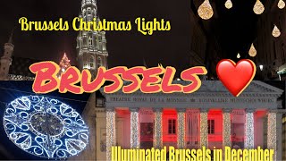 Illumination Bruxelles - Christmas lights - New year - Brussels