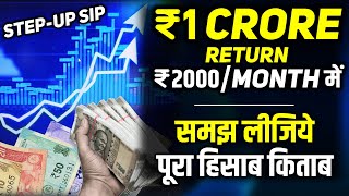 How to Become a Crorepati with SIP Investment 2,000 per Month? | Crorepati with mutual funds