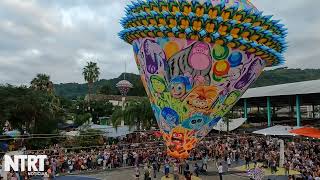 Desde Paracho, Michoacán Espectacular Globo en Tuzamapan