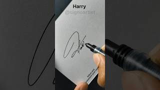 Harry name signature style #signature #signoartist