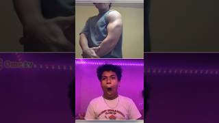 Flexing on Omegle 💪│ Funny Reactions #omegle #alexeubank #gym #trentwins #aesthetics