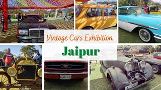 Car Show - Vintage car exhibition at Jai Mahal Palace 2023 Jaipur | Classic Cars | 4K Vlog