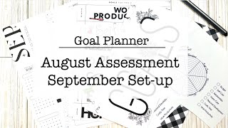 Monthly Goal Planner Setup (Happy Planner) - Sept 2023