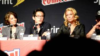 New York Comic Con- The Walking Dead Panel Questions