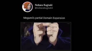 Fushiguro's partial Domain Expansion🔥 | Anime Shorts 🔥| Jujutsu Kaisen