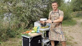 Походная кухня Кедр МАХ - готовим на природе с комфортом