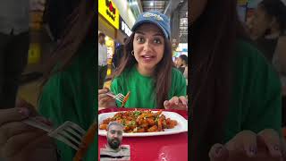 Momos🥟Vs Chilli Potato in Mall😍 #shorts #trendingshorts #foodlover #tasty #viral #meghachaube