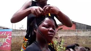 Kanyama Girls Have Talent Of Hair Plaiting