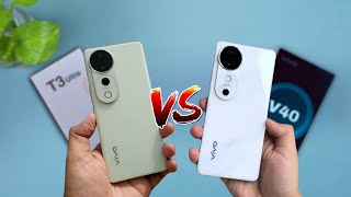 Vivo T3 Ultra Vs Vivo V40 5G Full Comparison ???