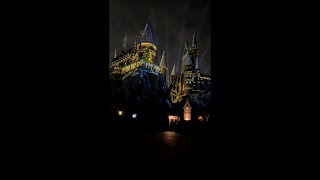 Magic of Christmas at Hogwarts Castle#shorts