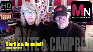 Starlite & Campbell I Interview I Music-News.com @StarliteCampbell #StarliteandCampbell