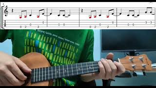 Have You Ever Seen The Rain - Easy Beginner Ukulele Tabs With Playthrough Tutorial Lesson