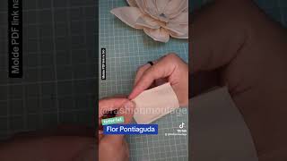 Tutorial- Flor Pontiaguda     #moulage #atelie #costura #draping