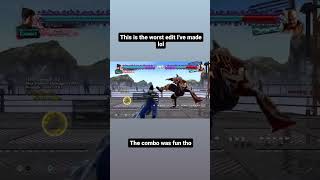 100 damage Kazuya combo but it's edited atrociously #tekken #tekken7 #kazuya