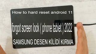 Tabletlere format nasıl atılır ( phone tablet ) 2024 #hardreset #format #reset