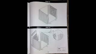 Building a Shed: Jummico Metal Shed Assembly instruction book