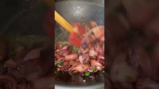 Gătind niște fructe de mare … #cooking #food #recipe #shorts #video #short #shortsvideo