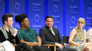 PaleyFest2015 Glee Panel--Private or public school for Klaine's future kids?