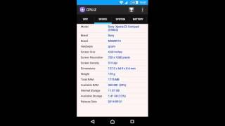 Xperia Z3 Compact Antutu Benchmark