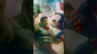 hulk🥵 🆚 superman 🔥#motivation #viral #shortsfeed #trending #ytshorts #shorts #superman