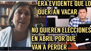 Rosa María Palacios explica cómo se fue dando "El Plan Mayor y la conspiración para ello"