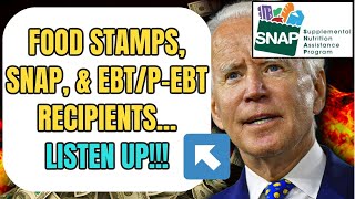 SNAP/EBT UPDATE: 31 States APPROVED for Extra Food Stamps in February 2023?!