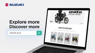 Experience the all-new look of the Suzuki Motorbikes website.