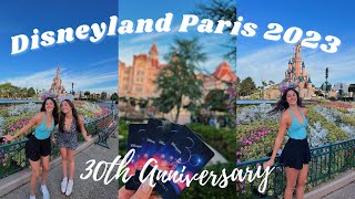 DISNEYLAND PARIS SEPTEMBER 2023 | Travel Day, 30th Anniversary & Dream...and Shine Brighter | Day 1